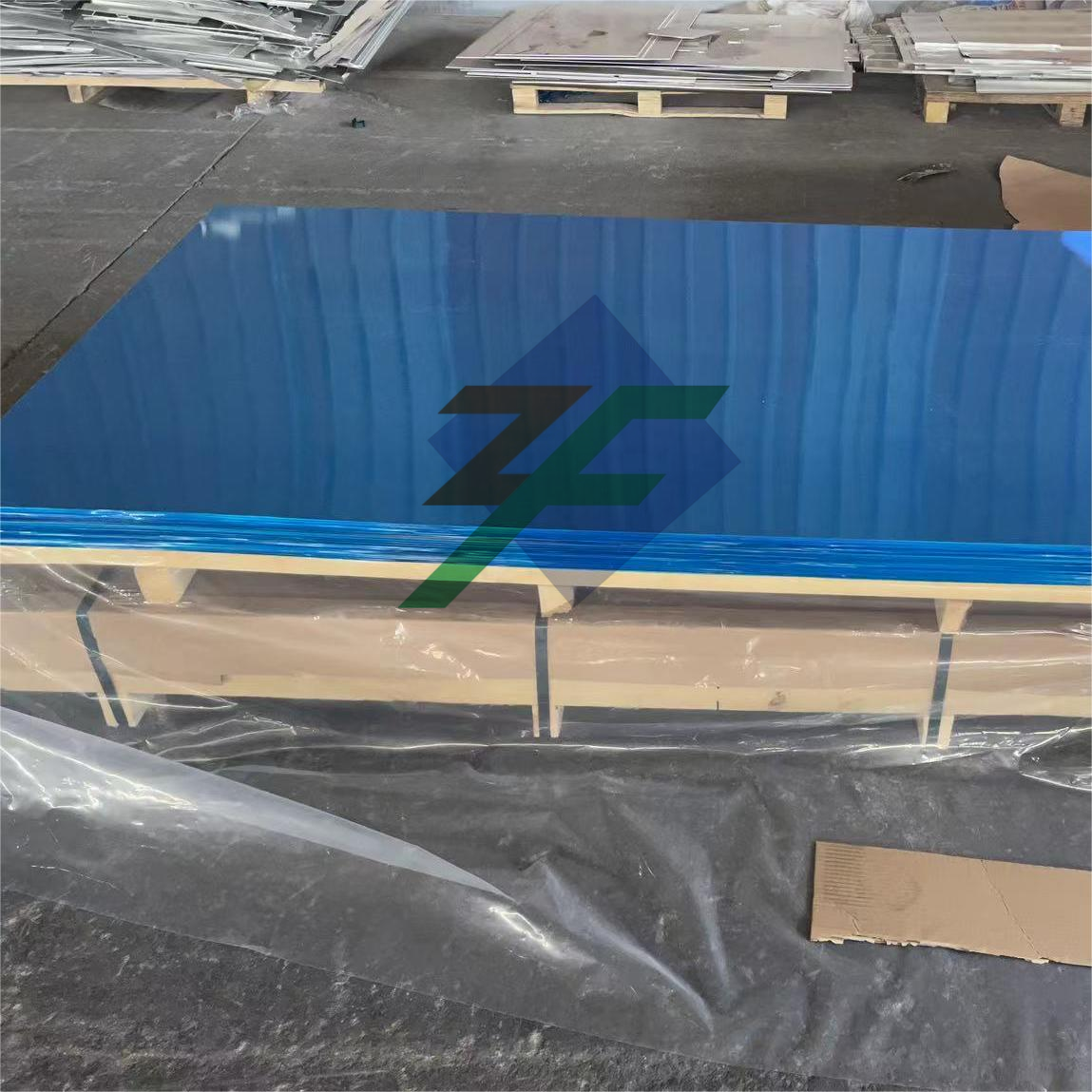 color coated  protective film aluminum sheet/plate